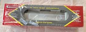 85209 Williams Amtrak 72 Foot Plastic Silver Meteor Vista Dome Car With Ob