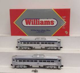 Bc-100 Williams O Gauge Baltimore And Ohio Budd Passenger Car Set #4002#2559 Ln