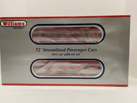 43121 Williams By Bachmann Texas Special 72ft 2-car Passenger Set O Scale Ex Rare Htf Read And Save