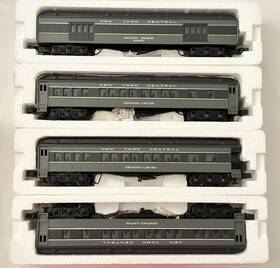 M1012 Williams O Scale New York Central 60 Madison 4 Car Set Stock #m1012