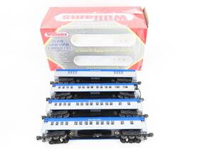 3-rail Williams M1013 O Gauge Nkp Nickel Plate Road Madison Passenger 4-car Set