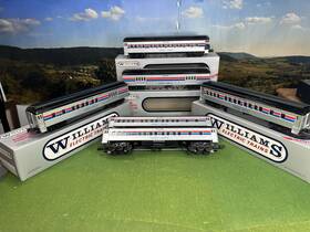 M200s Williams No. M200 Amtrak Sunset Limited Madison 6-car Passenger Set O Gauge Lnib