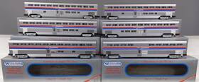 Sl-80 Williams O Gauge Amtrak 80ft Superliner 6-car Passenger Set Ln