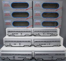 Sl60sf Williams O Gauge Santa Fe 6-car Aluminum Passenger Set Ex/box