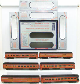 Sm233 Williams Sp 72foot Madison Style 6-car Pass. Set Nib