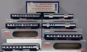 Sm234 Williams O Scale T&p 72 Inch Madison Car 6 Passenger Set/box