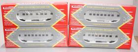 Str1484 Williams Luxury Lines O-27 Streamliners 4-car Passenger Set Mt/box