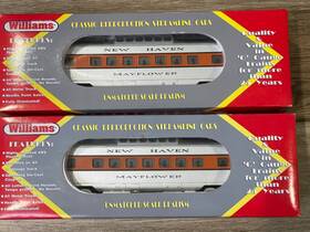 Str202 Williams O-scale New Haven York Streamliner 2-car Passenger Set Mayflower
