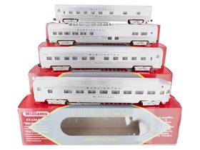Str72-04 Williams O Burlginton 72-foot Streamline 4-car Passenger Set Ln/box Str72-04 Williams O Burlginton 72-foot Streamline 4-car Passenger Set Ln/box