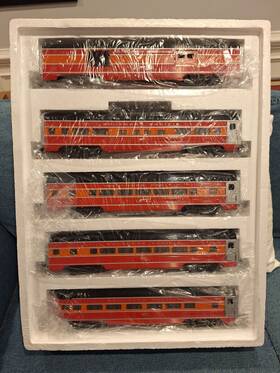W-2612 Williams O Gauge Aluminum Passenger Car 15 Inch Daylight Southern Pacific