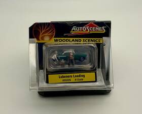 As5326 Woodland Scenics Lubeners Loading Car Vacation N Scale New