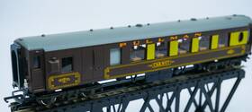 W6000 Wrenn #w6000 Oo Car No 77 Pullman Brake Passenger Coach British Not Boxed