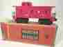 X2318 Lionel 6257 Caboose Bright Red Ob Postwar O-gauge