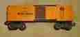X2454 Lionel Pennsylvania Baby Ruth Boxcar Orange W Brown Doors Em Couplers