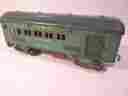 X9248 American Flyer 3280 Jeffersonian Club Car Teal Prewar O-gauge