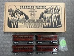 + Marx Gauge Canadian Pacific Old Time Passenger Cars Set 5192 W/ Box. Fixed Price $149.99.