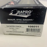 Ho Rapido 105011 Dayniter Coach #5710 Cn Rail New In Box. Fixed Price $179.10.