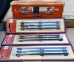 Lionel Gauge Bundle 6-19835 Fedex Animated Boxcar + Insulated Track Sections. Fixed Price $49.99.