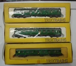 Ho Trix Buffet 51852, Guard S2301 & Car S15900 Passenger Set Nib. Fixed Price $75.00.