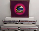 Mth 20-6524 Gauge Amtrak Superliner Passenger Car Set Ex/box. Fixed Price $455.99.