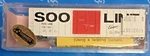 (n) Roundhouse 8367 Box Car Kit Soo Line #178522 New Unbuilt. Fixed Price $21.84.