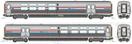 Kato Ho Scale Viewliner Ii Baggage-dormitory Amtrak #69009 35-6242. Fixed Price $110.00.