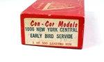 Con Cor Kit 1006, New York Central Wood Box Car, Ho Scale, Collectable Nos. Fixed Price $27.20.