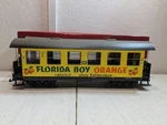 Lgb 3072 - Florida Boy Orange Passenger Car Scale. Fixed Price $100.00.