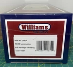 Williams 21834 Reading Ns Heritage SD90 Diesel Locomotive #1067. Fixed Price $209.99.