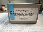 Ho Scale Challenger Railway Express Agency Catalog #2068.1. Fixed Price $250.00.