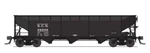 Broadway Limited Imports 8113 Scale 70 Ton Triple Hopper Kansas City Southern. Fixed Price $31.99.