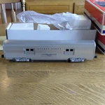 Lionel Aluminum Baggage Car Gauge Lines Opening Doors 6-19160. Fixed Price $150.00.