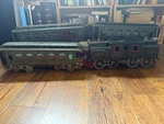 Prewar Standard Gauge Lionel 42 Passenger Outfit W/ Dual Motor Loco & 3 Cars. Fixed Price $895.00.