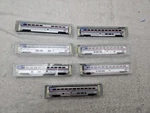 Kato Amtrak Superliner Passenger Cars Lot Of 7 Scale Trains. Fixed Price $300.00.