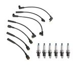 Denso Wire Set 7MM & U-groove Spark Plug 0.035 Kit For American Motors Jeep L6. Fixed Price $72.95.