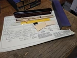 Nos Ho Gauge Blue Streamlined Model Kit Prr Observation Car Metal Body Box. Fixed Price $29.95.