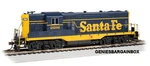 Ho Scale Santa Fe Emd GP7 Locomotive Bachmann New 69104. Fixed Price $149.74.