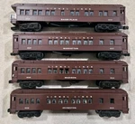 Lionel Lines 6-19015, 6-19016, 6-19017, 6-19018 Madison Car Set Ob's +manuals+. Fixed Price $400.00.