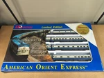 Rivarossi American Orient Express Ho Scale Limited Edition Train Set Numbered. Fixed Price $275.00.