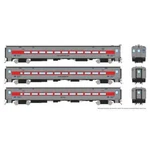 Rapido Ho Comet Commuter Cars Cdot 3 Pk Cab #6209, Coach #6256, #6255 Pn 128528. Fixed Price $307.49.