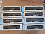 Thc 49148 Ho Burlington Car Heavyweight Passenger Set New Boxes. Fixed Price $199.99.