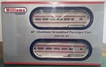 Williams 43098 60 Streamline Santa Fe Passenger 4-CAR Set O Gauge. Fixed Price $269.99.