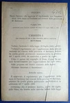 Ravenna 1892 Royal Decree Application Tax LIVESTOCK-4716. Fixed Price $26.71.