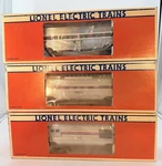 Lionel Gauge Amtrak Train Aluminum Baggage, Vista Dome & Observation Cars. Fixed Price $149.99.