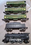 Lionel O-gauge Set From 1940 140W. Fixed Price $350.00.