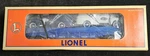 Lionel Guage 6-16985 Eastwood Automobilia Flatcar With Ford Panel Trucks New. Fixed Price $30.00.