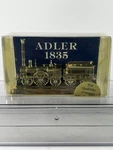 Mint Adler 1835 Model Gold-tone German Train 1:70 Scale Display W/ Case. Fixed Price $29.99.