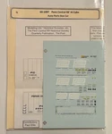 Microscale Decal-penn Central/pc 86 Hi Cube Auto Parts Box Cars #60-1097. Fixed Price $6.00.