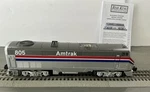 Mth Railking Amtrak #805 Genesis Powered Diesel Locomotive With Horn. Fixed Price $188.00.