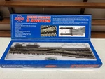 Atlas #6022 O Gauge 3-RAIL #7.5 Right Hand High Speed Switch New. Fixed Price $172.95.